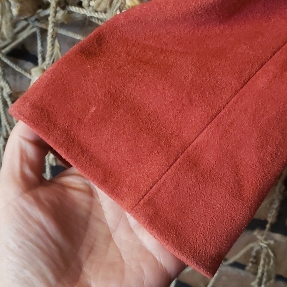 𝅺rachel  Zoe leather/suade jacket size 2 - Picture 10 of 14